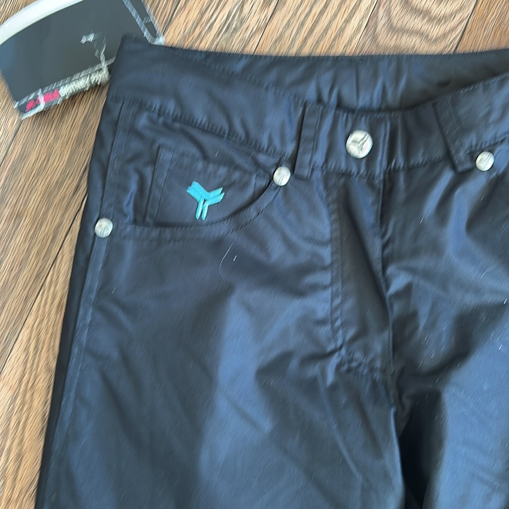 Fera Jr Britney Snow Pants in Black Sz 8 - Picture 2 of 8